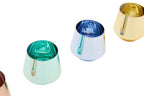 Aurora Set of Four Glass Tumblers in Assorted Colours - Joe’s Haven