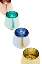 Aurora Set of Four Glass Tumblers in Assorted Colours - Joe’s Haven