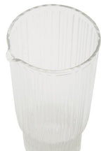Juno Ribbed Glass And Jug Three Piece Set - Joe’s Haven
