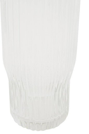 Juno Ribbed Glass And Jug Three Piece Set - Joe’s Haven