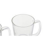 Torta Set Of Four Glass Clear Glass Mugs - Joe’s Haven