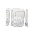 Dayla Ribbed Pattern Decanter With Four Glasses - Joe’s Haven