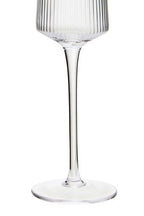 Eldon Set Of Four Ribbed Champagne Glasses - Joe’s Haven