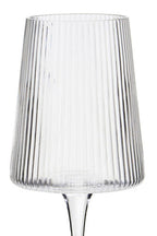 Eldon Set of Four Ribbed Wine Glasses MOB
