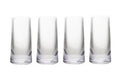 Set Of Four Eldon Ribbed Clear Hi Ball Glasses Mob Packaging - Joe’s Haven