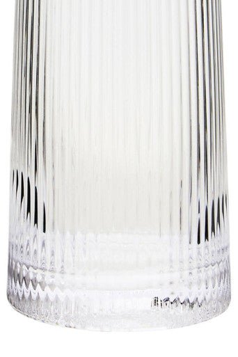 Set Of Four Eldon Ribbed Clear Hi Ball Glasses Mob Packagaing - Joe’s Haven