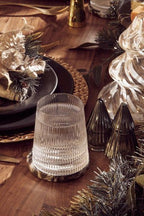 Eldon Set Of Four Ribbed Glass Tumblers - Joe’s Haven