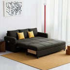 Gabriel Two Seater Sofa Bed, Linen - Joe’s Haven
