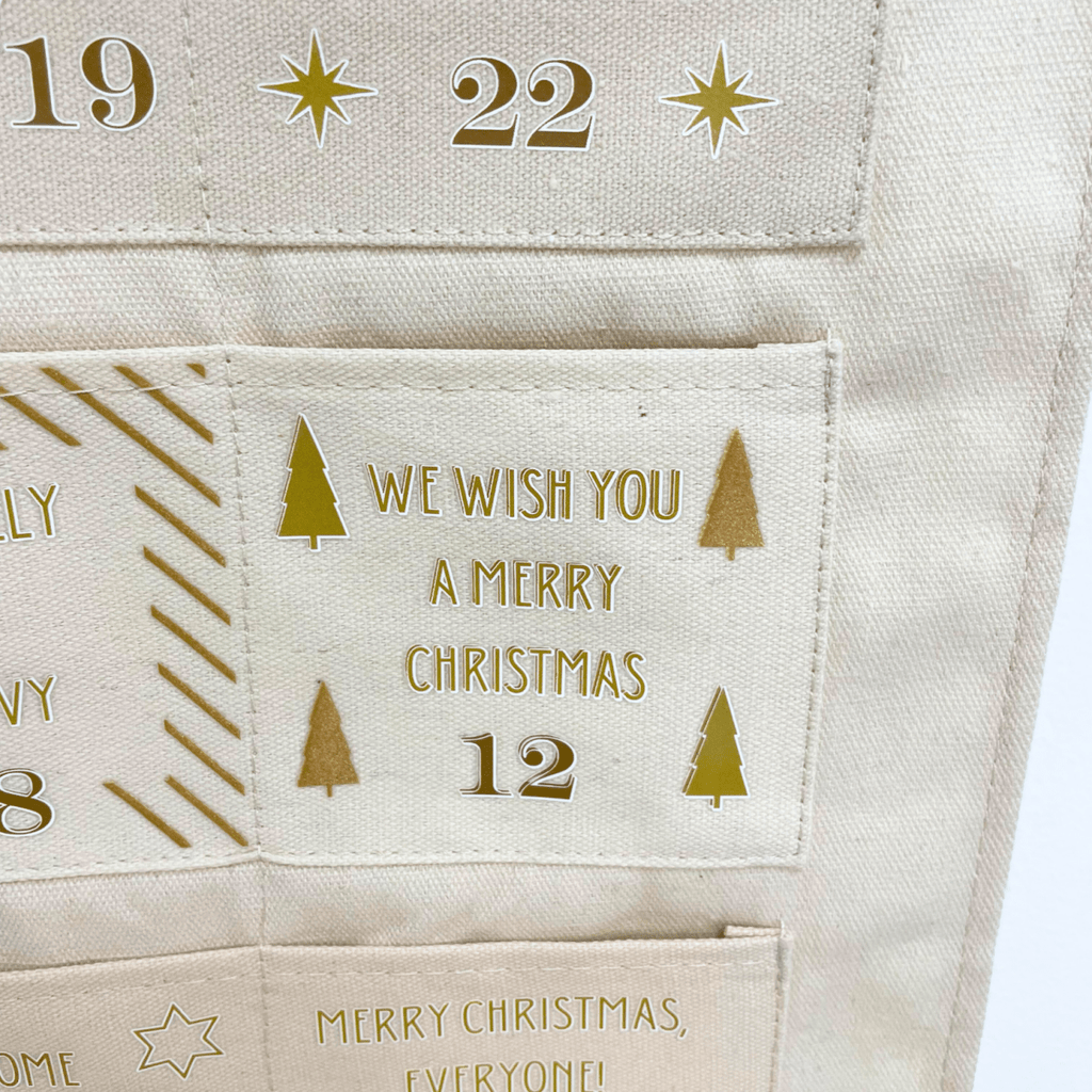 Personalised Fabric Christmas Advent Calendar - Christmas Song hits - Joe’s Haven