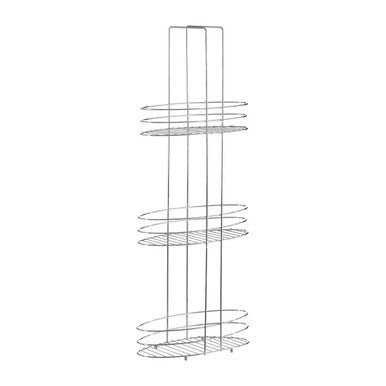 Dara 3 Tier Chrome Bathroom Organiser - Joe’s Haven