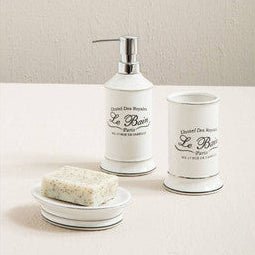 Le Bain White Ceramic Tumbler - Joe’s Haven