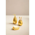 Magpie Dolomite Gold 3 Piece Bathroom Set - Joe’s Haven