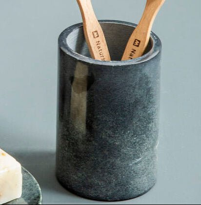 Kamal Dark Grey Marble Effect Tumbler - Joe’s Haven