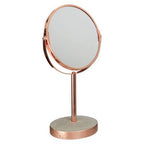 Neptune Copper Finish Round Swivel Bathroom Mirror - Joe’s Haven