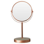 Neptune Copper Finish Round Swivel Bathroom Mirror - Joe’s Haven