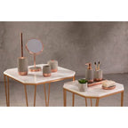Neptune Copper Finish Round Swivel Bathroom Mirror - Joe’s Haven