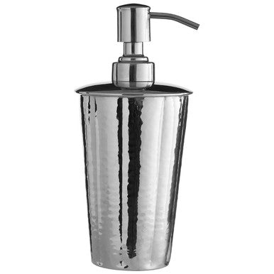 Vaco Hammered Bathroom Nickel Finish Lotion Dispenser - Joe’s Haven