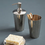 Vaco Hammered Bathroom Nickel Finish Lotion Dispenser - Joe’s Haven