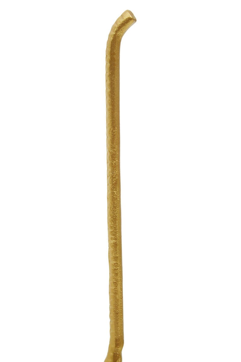 Fauna Gold Finish Elephant Toilet Roll Holder With Round Base - Joe’s Haven