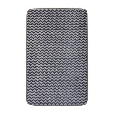 Soak Chevron Bath And Pedestal Mat Set - Joe’s Haven