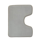 Soak Light Grey Bath And Pedestal Mat Set - Joe’s Haven