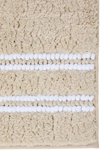Soak Small Light Beige Bath Mat - Joe’s Haven