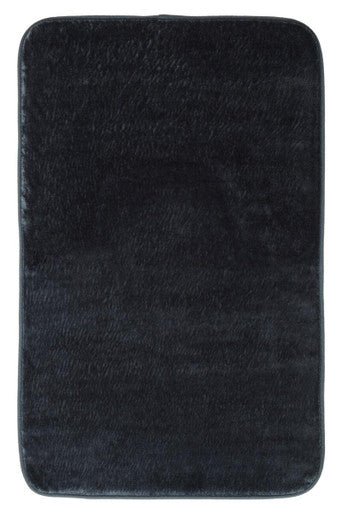Soak Charcoal Grey Bath And Pedestal Mat Set - Joe’s Haven