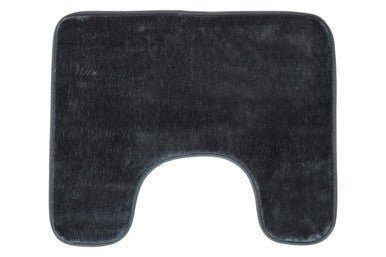 Soak Charcoal Grey Bath And Pedestal Mat Set - Joe’s Haven