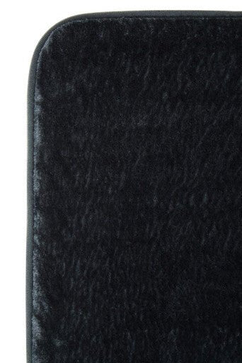 Soak Charcoal Grey Bath And Pedestal Mat Set - Joe’s Haven