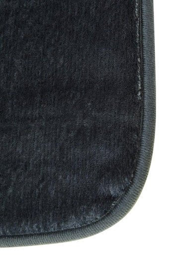 Soak Charcoal Grey Bath And Pedestal Mat Set - Joe’s Haven