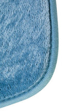 Soak Denim Blue Bath And Pedestal Mat Set - Joe’s Haven