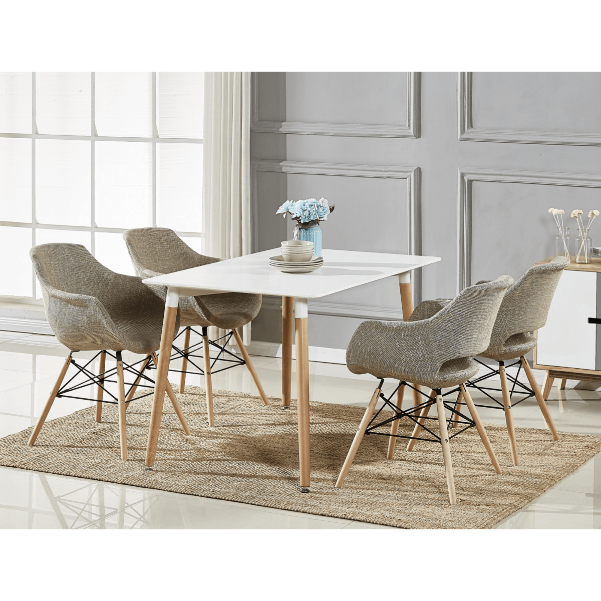 Halo 4 or 6 seating Dining Table - Joe’s Haven