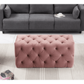 Melia Velvet Ottoman Bench - Joe’s Haven