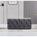 Melia Velvet Ottoman Bench - Joe’s Haven