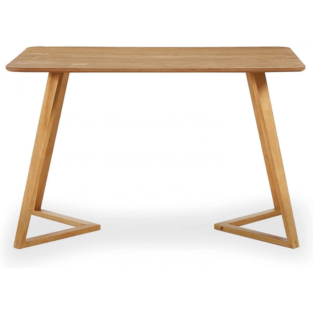 Dallas Scandinavian - inspired Dining Table - Easy Clean Wooden Table Top with Wooden Legs - Joe’s Haven