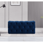 Melia Velvet Ottoman Bench - Joe’s Haven
