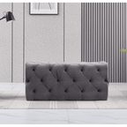 Melia Velvet Ottoman Bench - Joe’s Haven