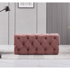 Melia Velvet Ottoman Bench - Joe’s Haven