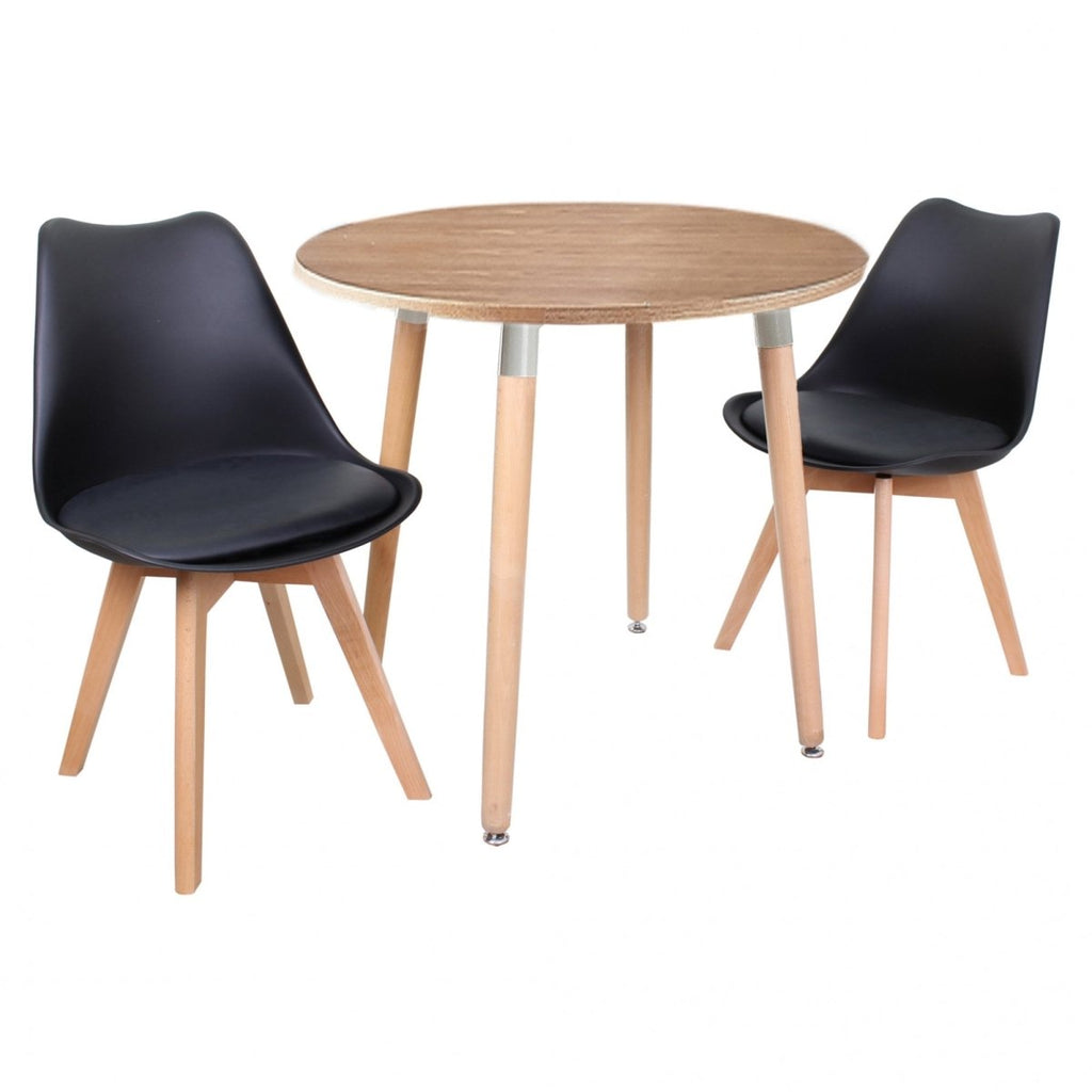 Jamie Lorenzo Halo Round Dining Set of 2 - Joe’s Haven