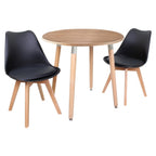 Jamie Lorenzo Halo Round Dining Set of 2 - Joe’s Haven