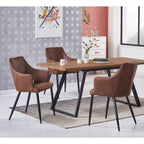 Zarah LUX faux leather chair - Joe’s Haven