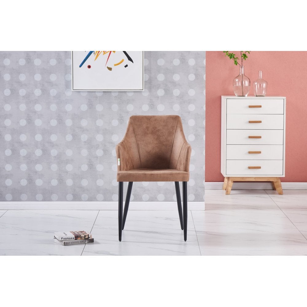 Zarah LUX faux leather chair - Joe’s Haven