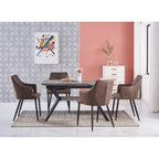 Zarah LUX faux leather chair - Joe’s Haven