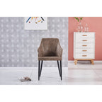 Zarah LUX faux leather chair - Joe’s Haven