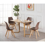 Jamie Lorenzo Dining Chairs Set of 4 & 6 - Joe’s Haven