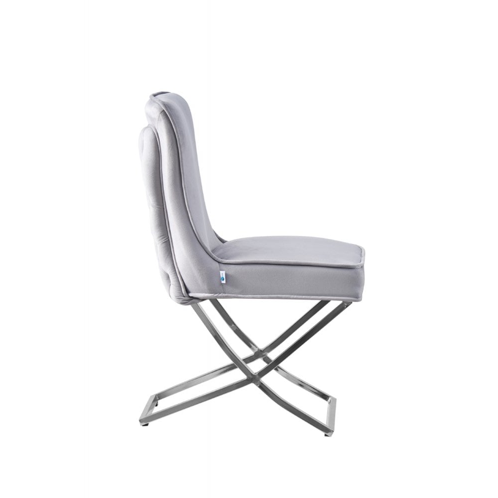 Trafalgar Velvet Dining Chair - Joe’s Haven