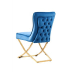 Trafalgar Velvet Dining Chair - Joe’s Haven