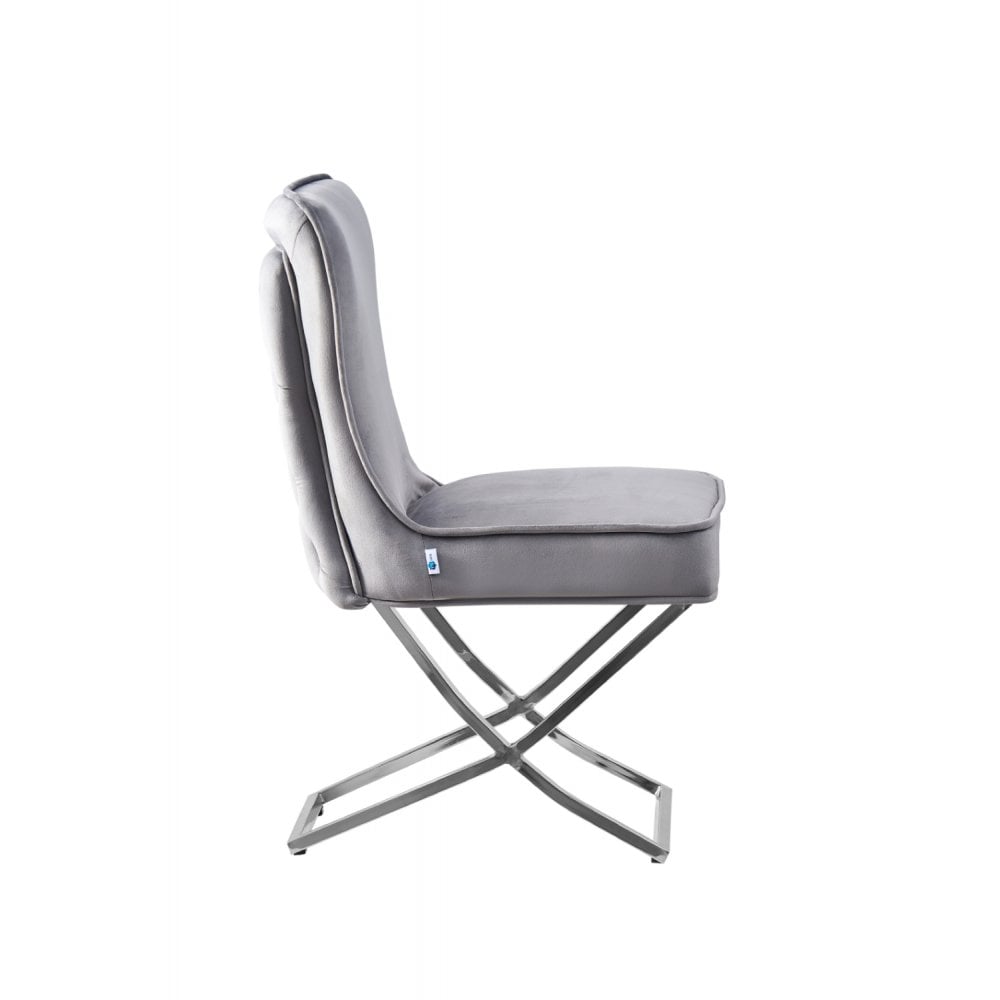 Trafalgar Velvet Dining Chair - Joe’s Haven