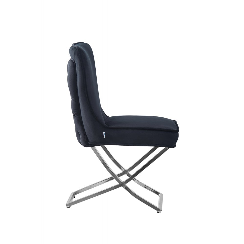 Trafalgar Velvet Dining Chair - Joe’s Haven