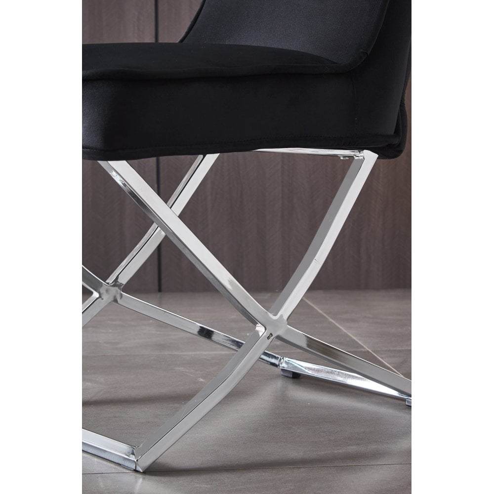 Trafalgar Velvet Dining Chair - Joe’s Haven